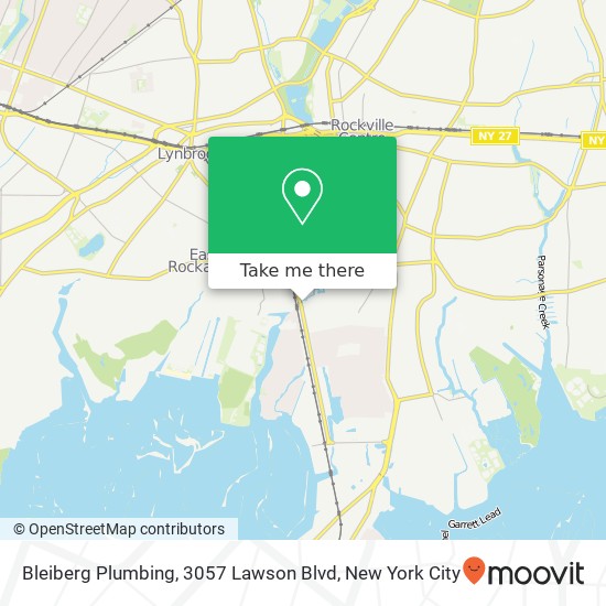 Mapa de Bleiberg Plumbing, 3057 Lawson Blvd