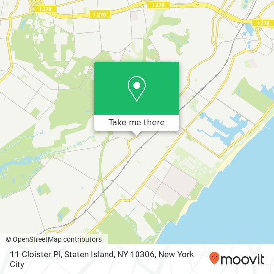 11 Cloister Pl, Staten Island, NY 10306 map