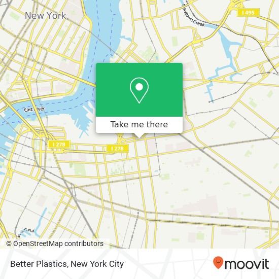 Better Plastics map