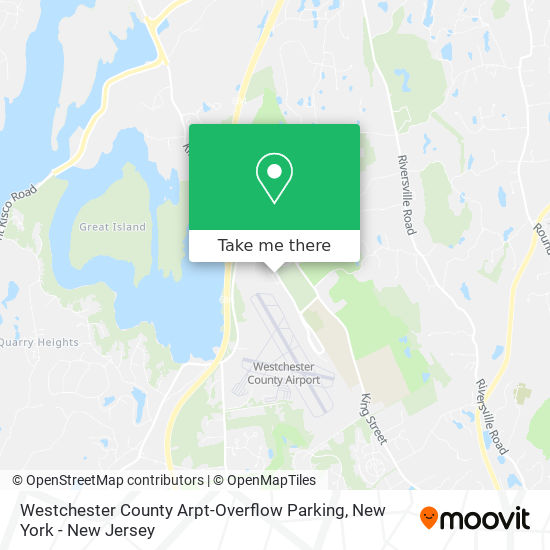 Mapa de Westchester County Arpt-Overflow Parking