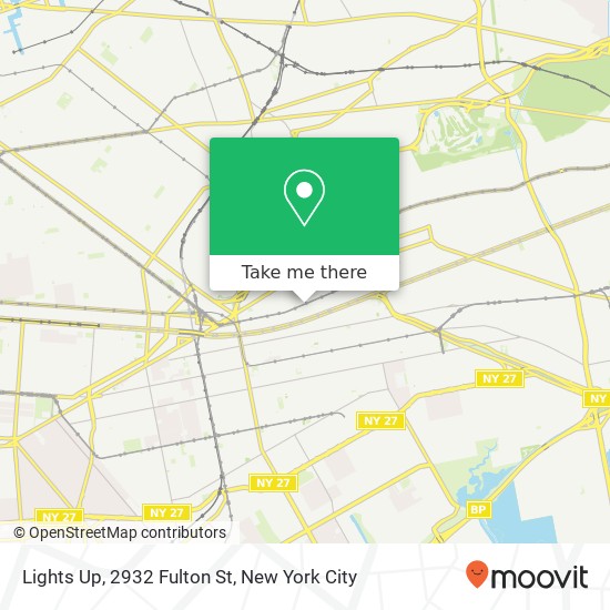 Mapa de Lights Up, 2932 Fulton St