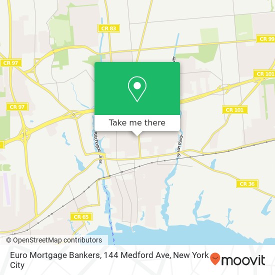 Euro Mortgage Bankers, 144 Medford Ave map