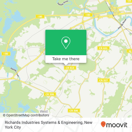 Richards Industries Systems & Engineering map