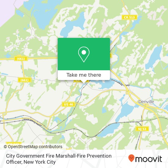 City Government Fire Marshall-Fire Prevention Officer map