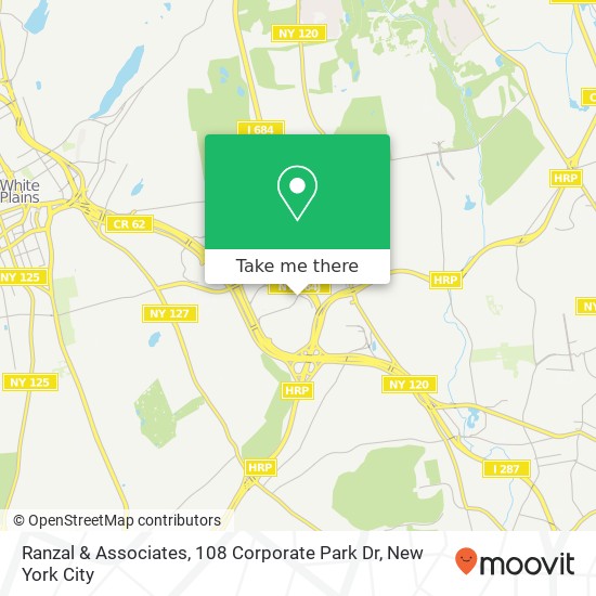 Mapa de Ranzal & Associates, 108 Corporate Park Dr