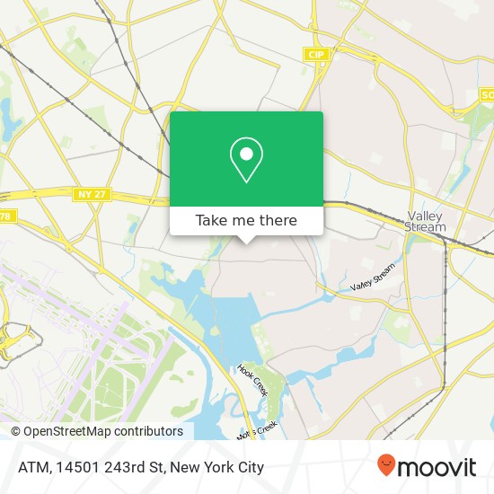 Mapa de ATM, 14501 243rd St