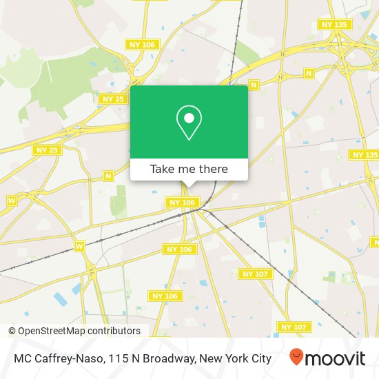 MC Caffrey-Naso, 115 N Broadway map