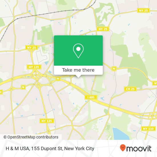 Mapa de H & M USA, 155 Dupont St
