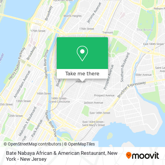 Bate Nabaya African & American Restaurant map