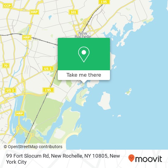 99 Fort Slocum Rd, New Rochelle, NY 10805 map