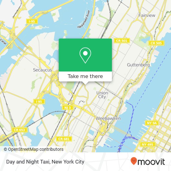 Day and Night Taxi map
