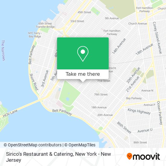 Sirico's Restaurant & Catering map