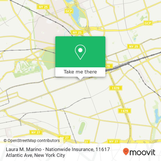 Laura M. Marino - Nationwide Insurance, 11617 Atlantic Ave map