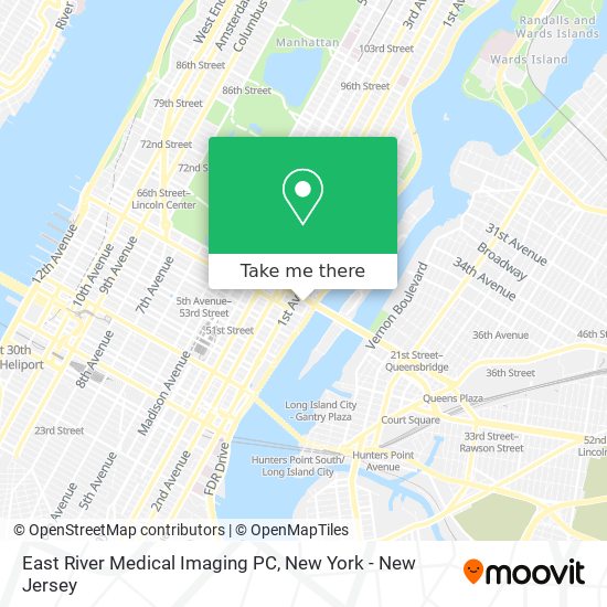 East River Medical Imaging PC map