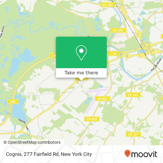 Cognis, 277 Fairfield Rd map