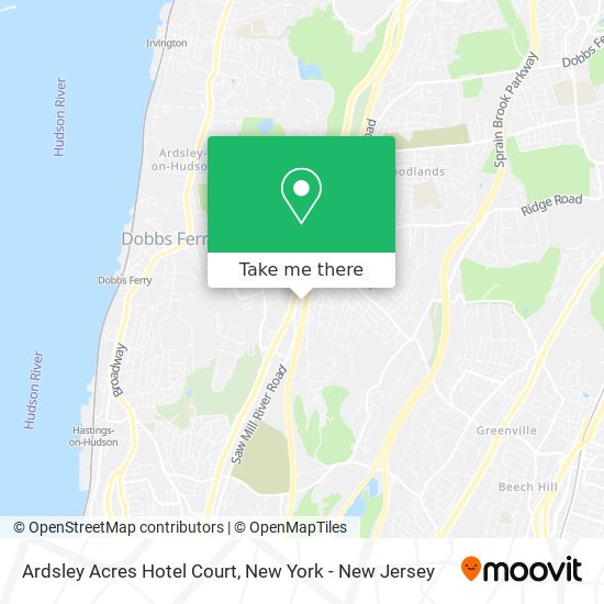 Ardsley Acres Hotel Court map