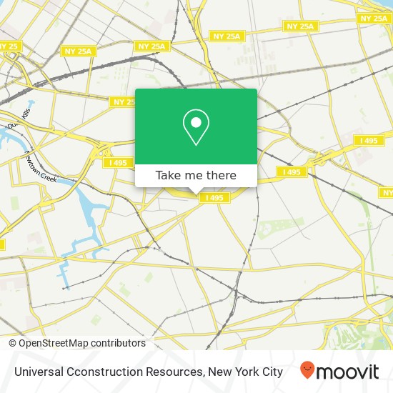Universal Cconstruction Resources map