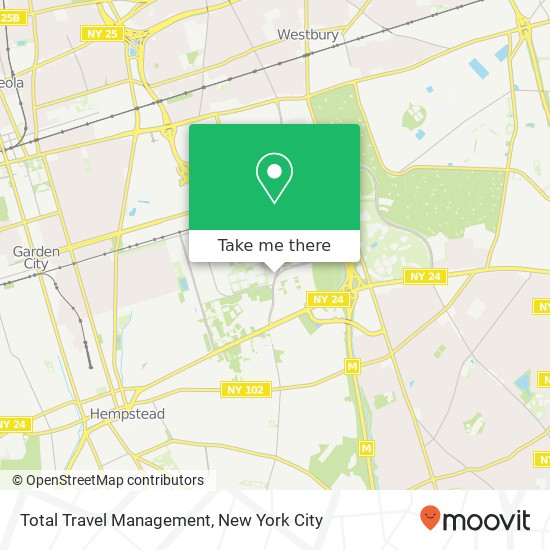 Total Travel Management map