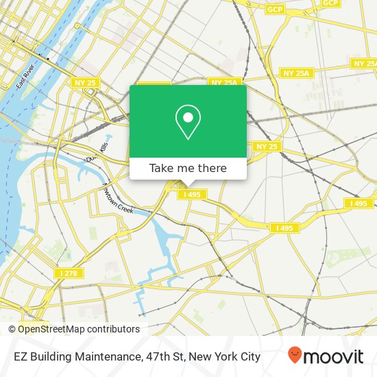 Mapa de EZ Building Maintenance, 47th St