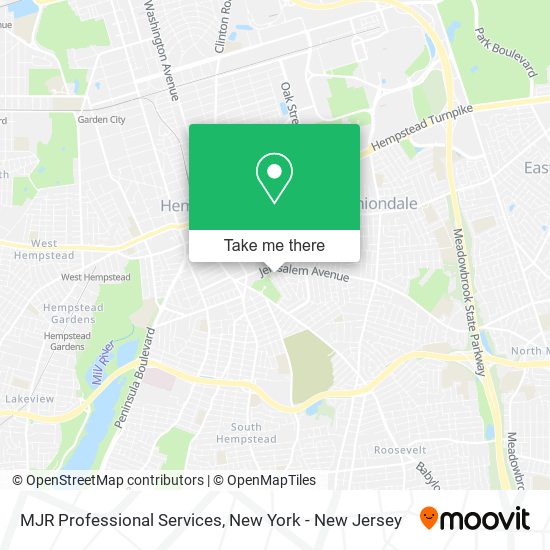 MJR Professional Services map