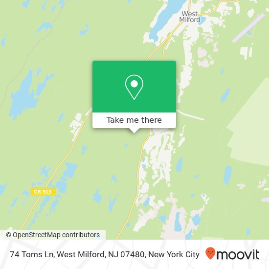 74 Toms Ln, West Milford, NJ 07480 map