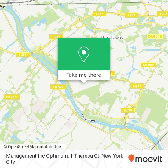 Management Inc Optimum, 1 Theresa Ct map