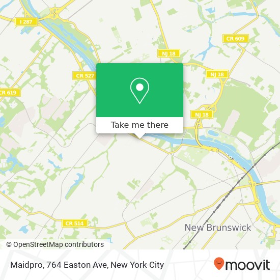 Mapa de Maidpro, 764 Easton Ave