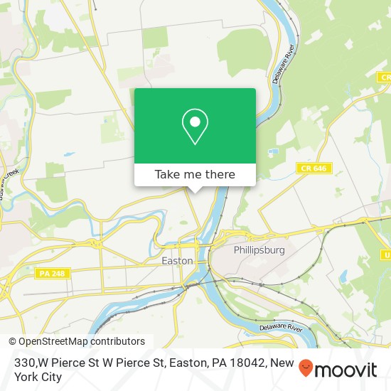 330,W Pierce St W Pierce St, Easton, PA 18042 map