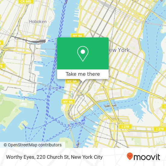 Worthy Eyes, 220 Church St map