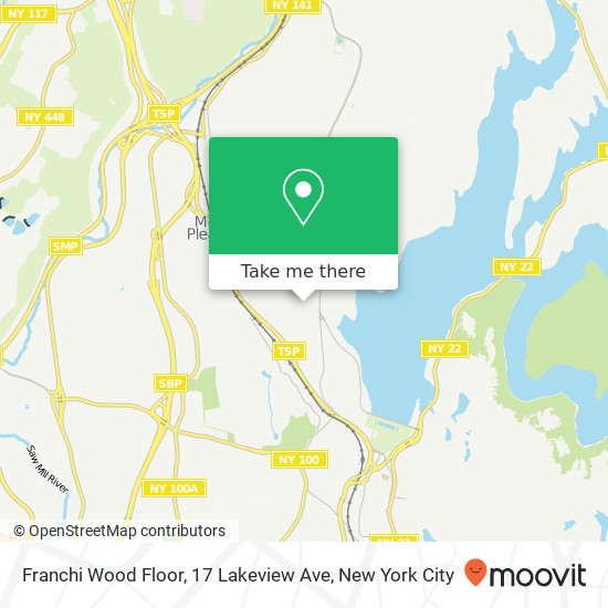 Mapa de Franchi Wood Floor, 17 Lakeview Ave