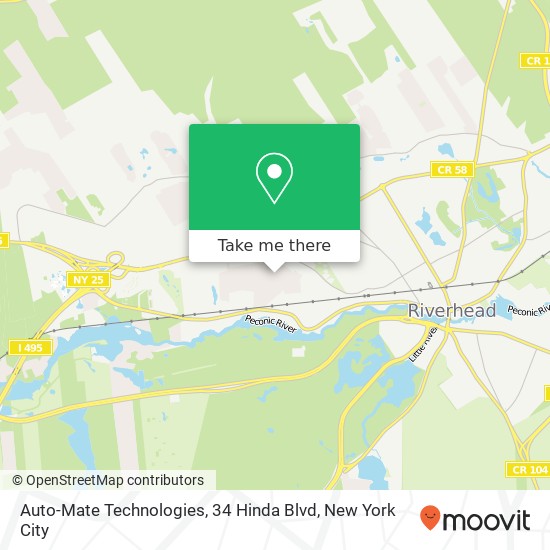 Auto-Mate Technologies, 34 Hinda Blvd map