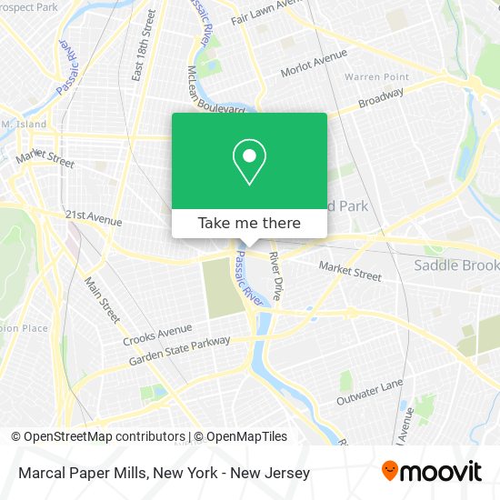 Mapa de Marcal Paper Mills