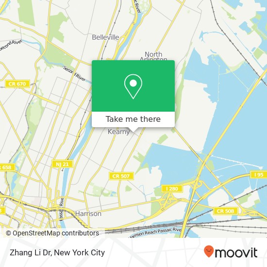 Zhang Li Dr map