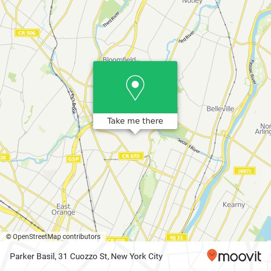 Mapa de Parker Basil, 31 Cuozzo St