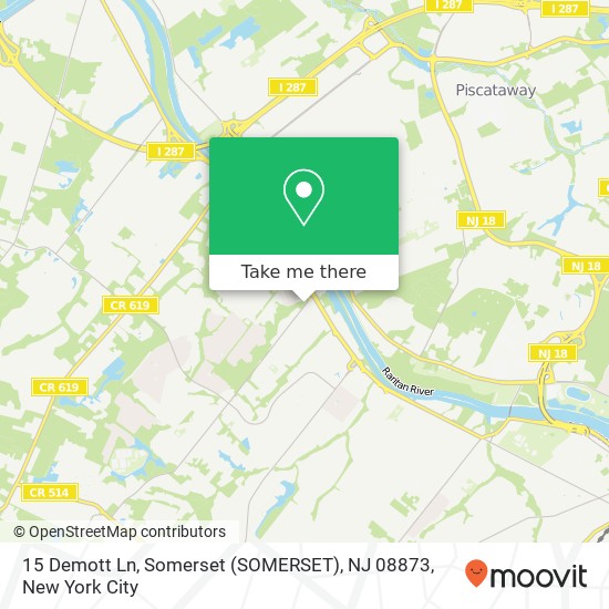 15 Demott Ln, Somerset (SOMERSET), NJ 08873 map