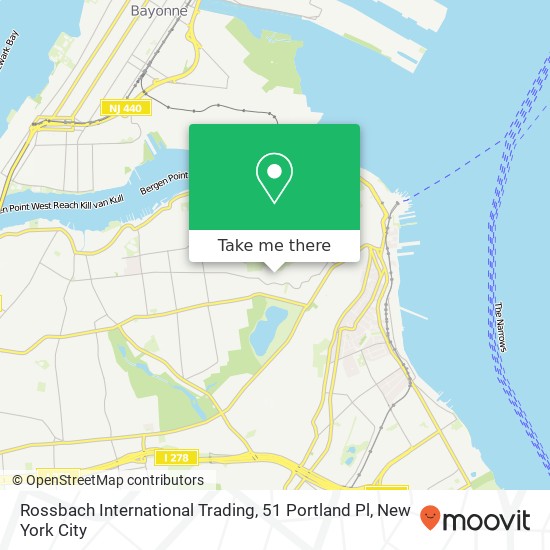 Mapa de Rossbach International Trading, 51 Portland Pl