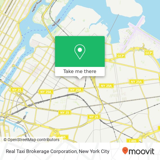 Real Taxi Brokerage Corporation map