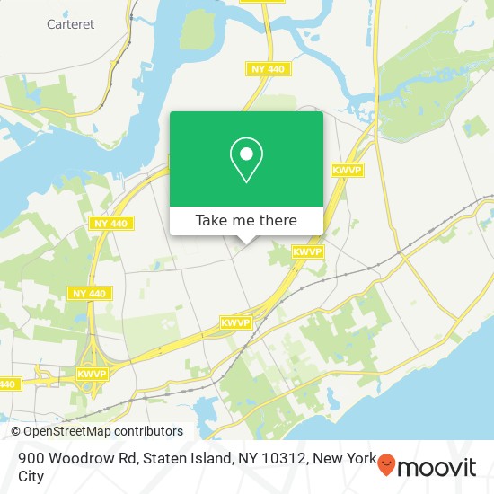 900 Woodrow Rd, Staten Island, NY 10312 map