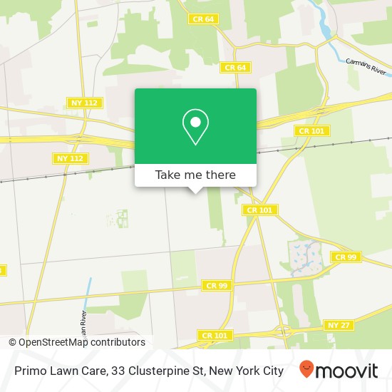 Primo Lawn Care, 33 Clusterpine St map