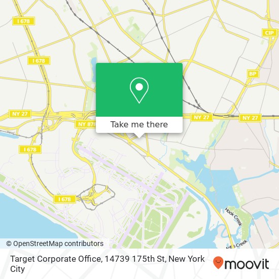 Target Corporate Office, 14739 175th St map