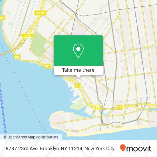 8787 23rd Ave, Brooklyn, NY 11214 map