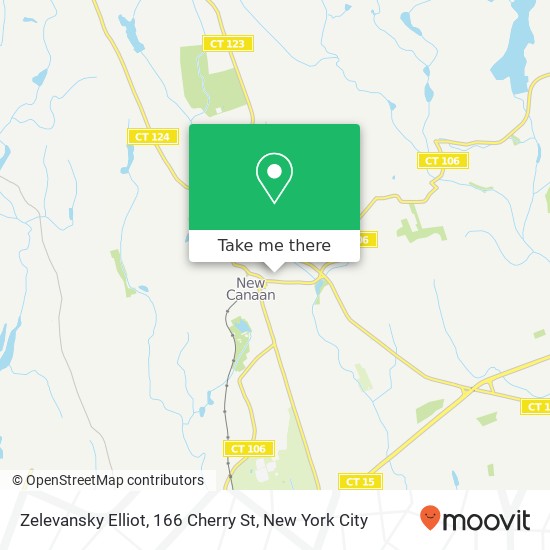 Zelevansky Elliot, 166 Cherry St map