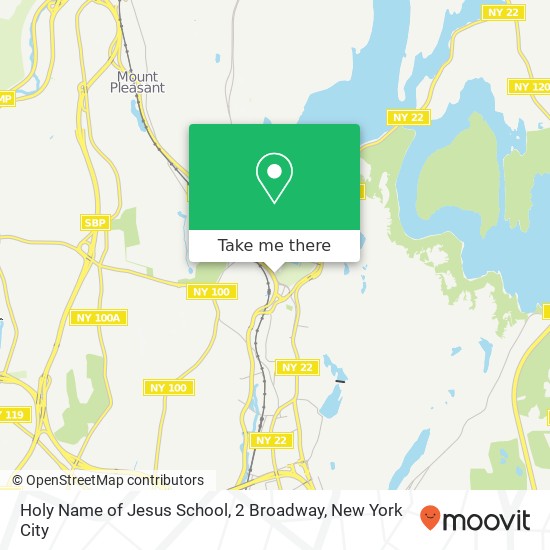 Holy Name of Jesus School, 2 Broadway map
