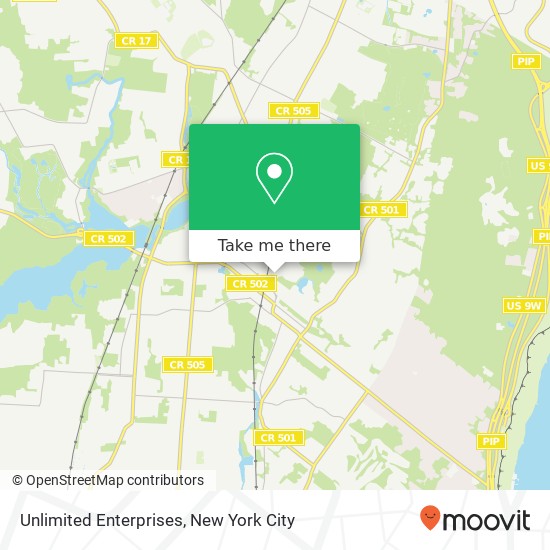 Mapa de Unlimited Enterprises