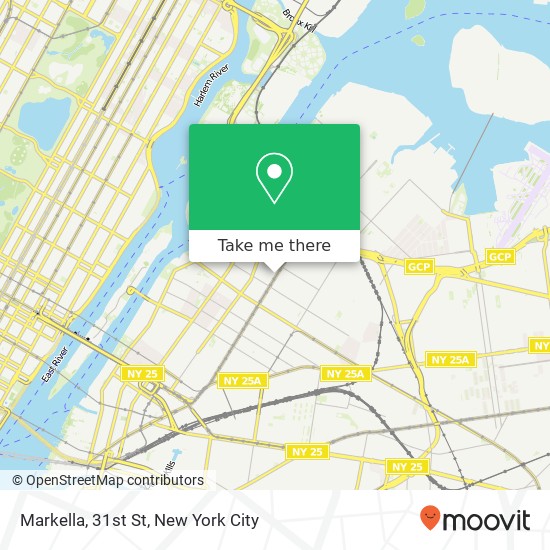 Markella, 31st St map