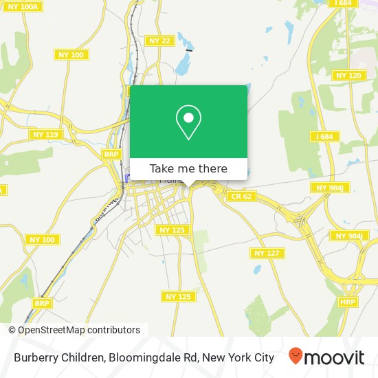 Burberry Children, Bloomingdale Rd map