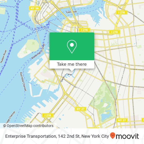 Enterprise Transportation, 142 2nd St map