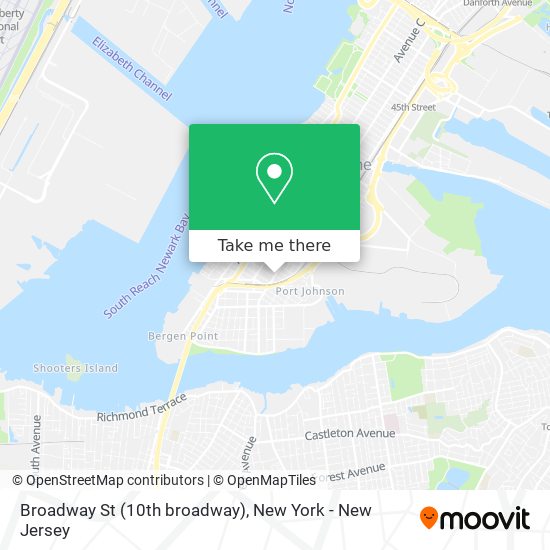 Mapa de Broadway St (10th broadway)
