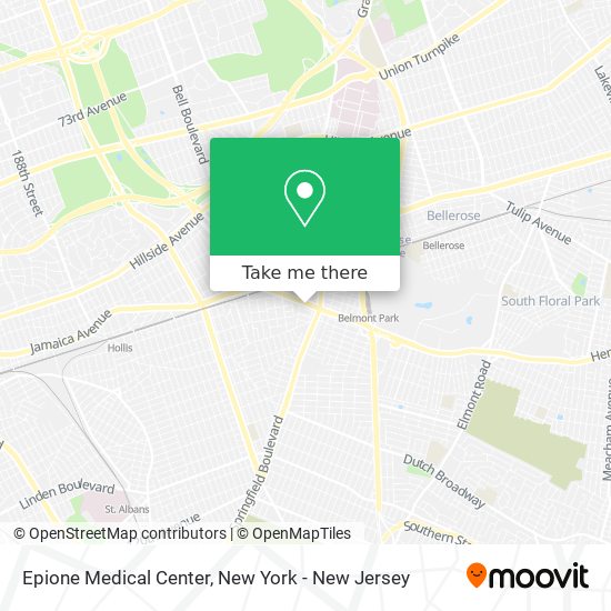 Mapa de Epione Medical Center