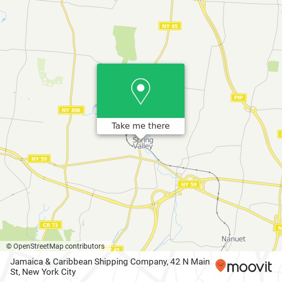 Jamaica & Caribbean Shipping Company, 42 N Main St map